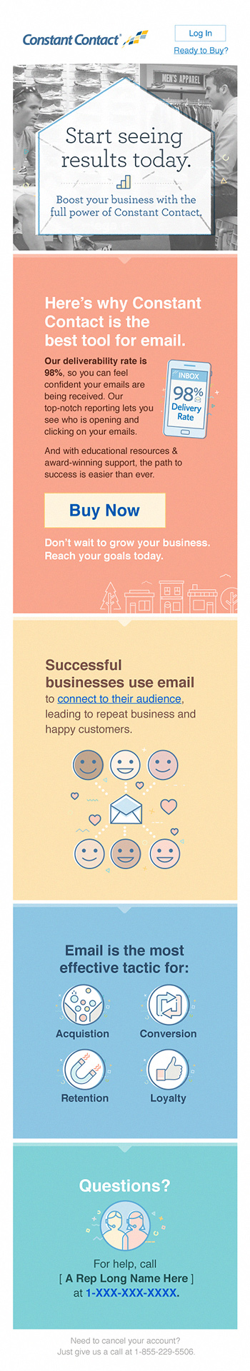 Email 5 mobile version