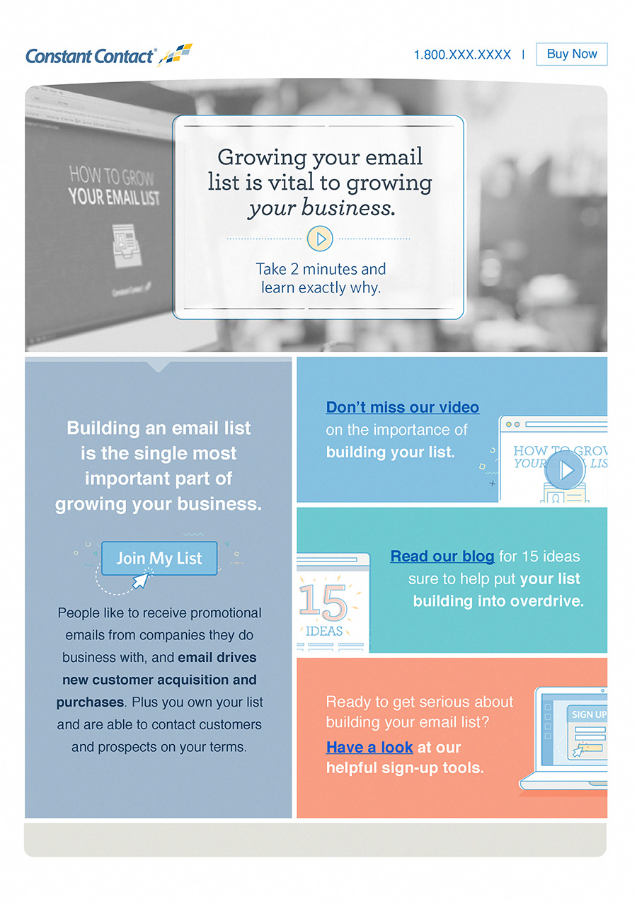 Email onboarding design