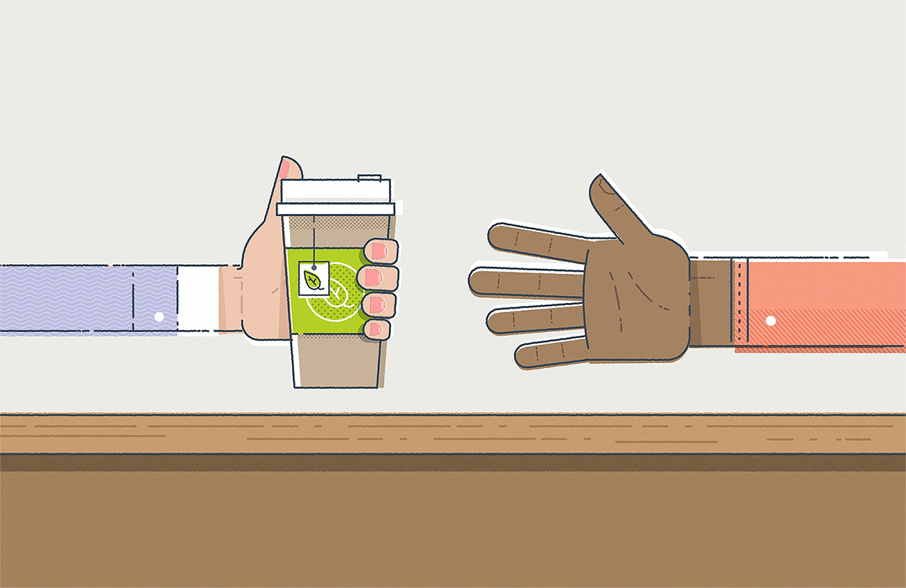 coffee-hand