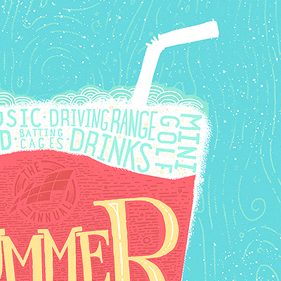 Summer Poster silk screen